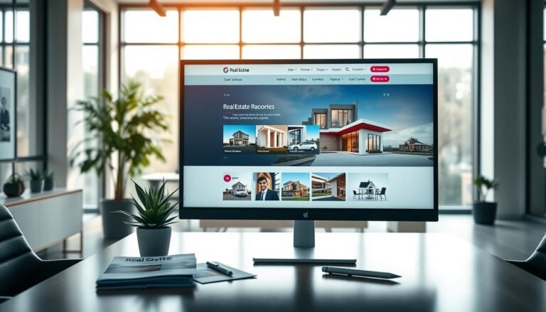 real estate web design