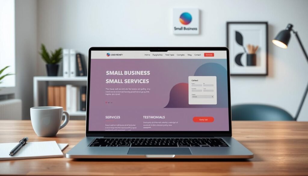 small business website